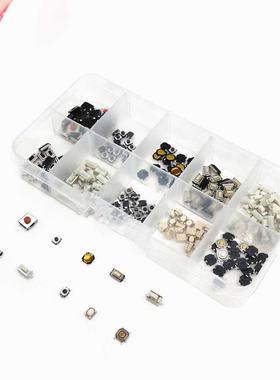 250pcs 10 Types Tactile Push Switch Car Keys Remote Button M