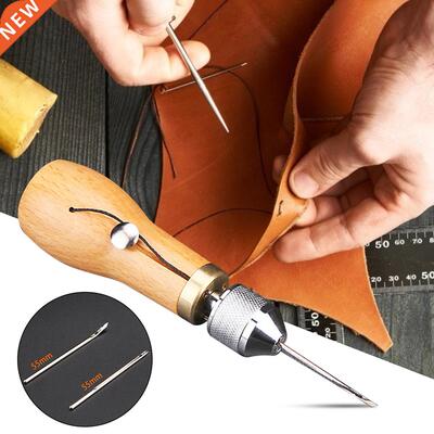 Wooden Handle Waxed Thread Leather Sewing Machine  Pu
