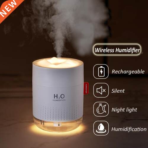 Wireless Air Humidifier USB Portbale Aroma Diffuser 2000mAh
