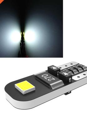 10Pcs T10 2835 LED Super Bright Car Lights Laps Bulbs Licen
