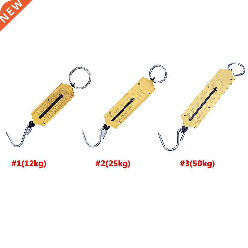 Accurate Durable Portable 50kg Hand-Held Luggage Scale Sprin