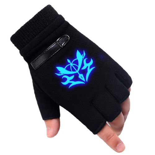 Luminous Winter Anime Fate/stay Night Glove Half Finger Coup