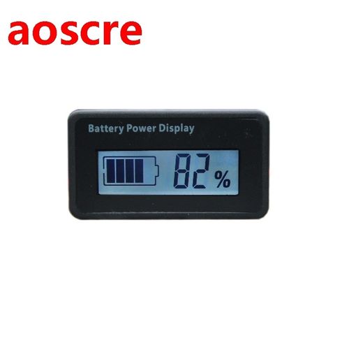 Small mini meter display 12v Lead-acid electric quantity dis