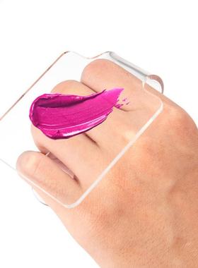 Acrylic Clear Makeup Cream Foundation Eyeshadow Palette Pain