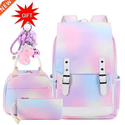 Girls Backpack for School Rainbow 15.6		 Lap Kids Book