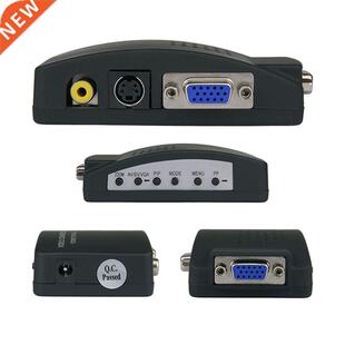 VGA box laptop adapter Composite Video switch