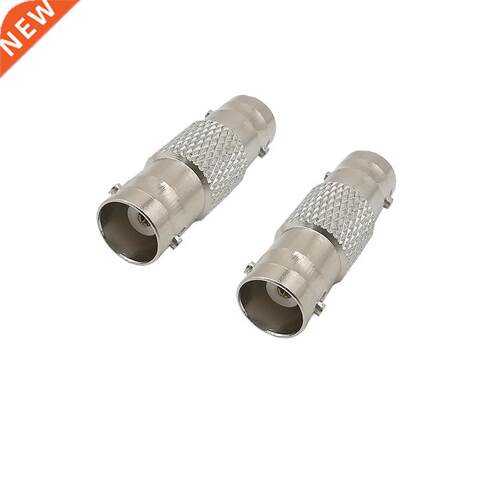 2Pcs BNC Female to BNC Female RF Coax Cable Connector Couple