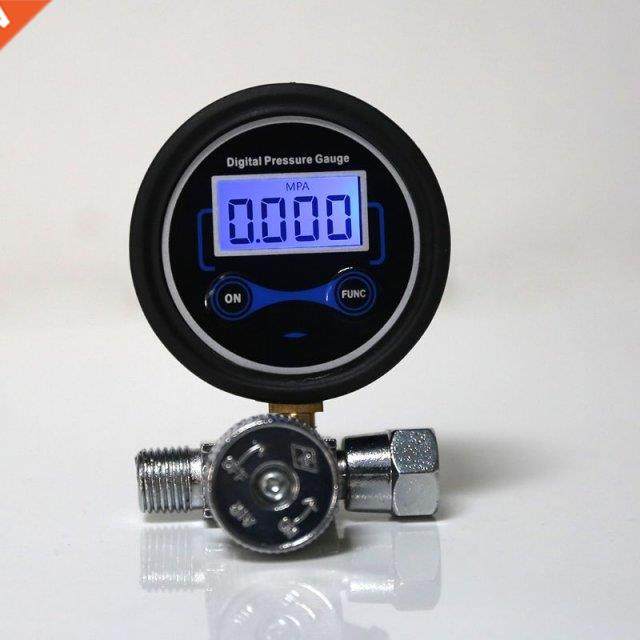 Digital 1/4 200PSI Air Pressure Regulator Gauge Control Val