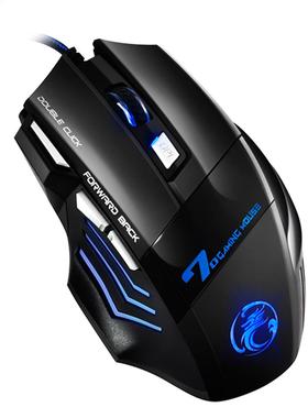Ergonomic Gaming Mouse USB Wired Computer Mouse 5500 DPI j