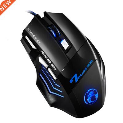 Ergonomic Gaming Mouse USB Wired Computer Mouse 5500 DPI j