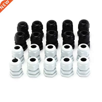 10Pcs Cables Gland M18x1.5 for 5mm-10mm Glands Connectors Wh