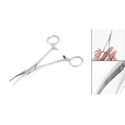 Locking Forceps Curved Mosquito Hemostat Tool 6.3 Inch Lengt
