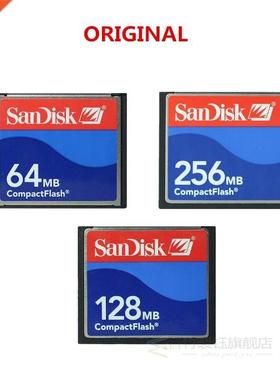 Original Sandisk CF CARD 64MB 128MB 256MB CompactFlash Card