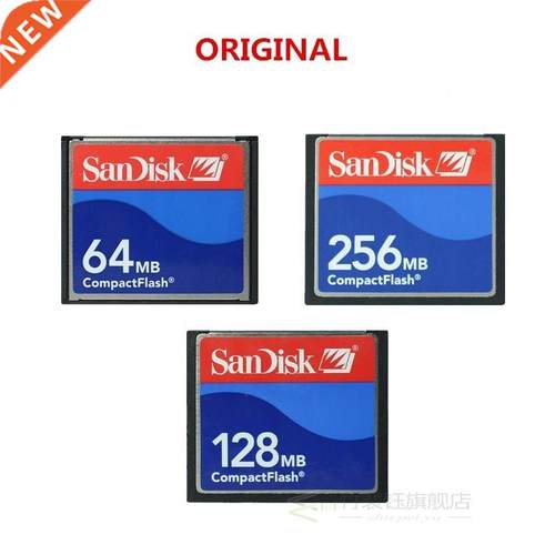 Original Sandisk CF CARD 64MB 128MB 256MB CompactFlash Card