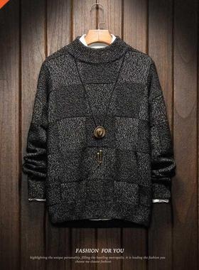 Men'S Sweaters Spring Autumn Winter Clothes 2020 Plus Pu