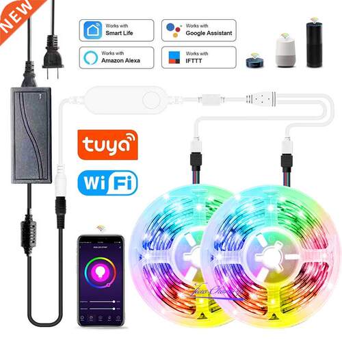 WiFi Tuya Smart APP controller RGB 5050 Flexible Ribbon DC12