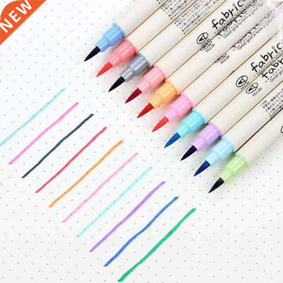 10PCSlot Fineliner SoFt BruSh Pen Art Colored MArker PenS S