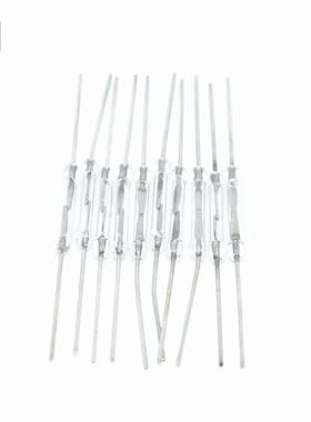 10pcs N/O Reed switch Magnetic Switch 2 * 14mm Normally Open