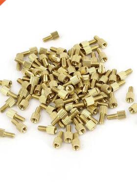 100Pcs Male to Female Thread PCB Board Brass Pillars Standof
