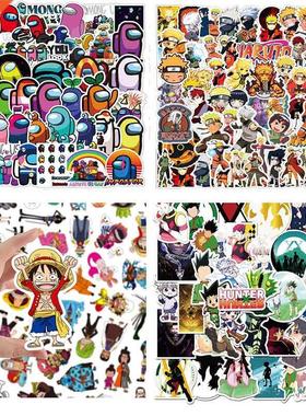 Anime NARUTO Stickers Among Us Sticker Children For Laptop