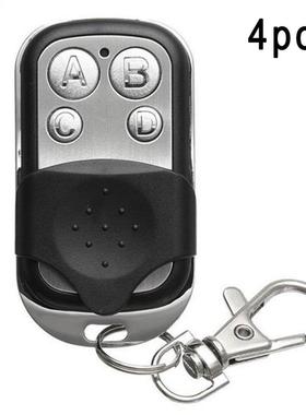 433MHZ Rdio Frequency Wireless Remote Control 4-key Metl R