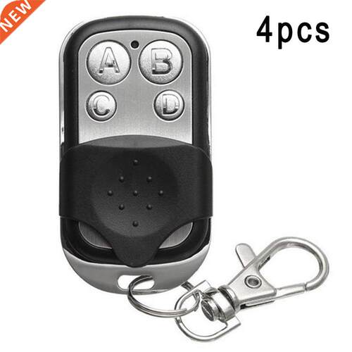 433MHZ Rdio Frequency Wireless Remote Control 4-key Metl R