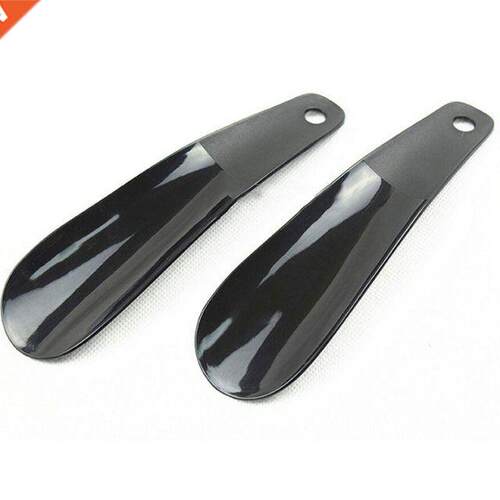 1PCS Lifter Flexible Sturdy Slip Shoe Horns 12cm Blck Plst