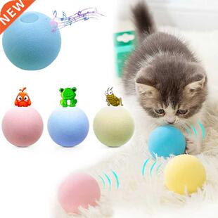 Smart Cat Toys Interactive Ball Catnip Cat Training Toy Pet