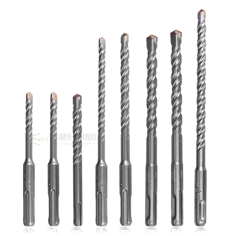 8pcs Electric Hammer Drill Bits 5mm 6mm 8mm 10mm 12mm SDS Pl