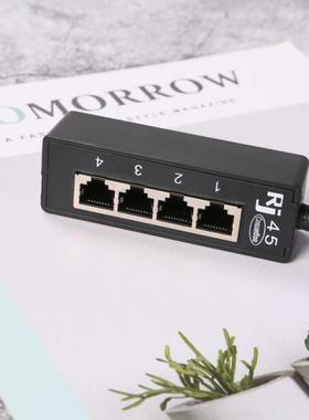 CATS Ethernet Cable Splitter Adapter Cable 1 Male To 4 Femal