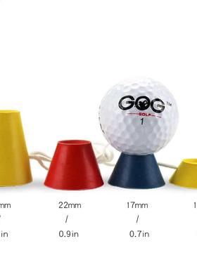 4 In 1 Different Heights Golf Tees Golf Winter Rubber Tee wi