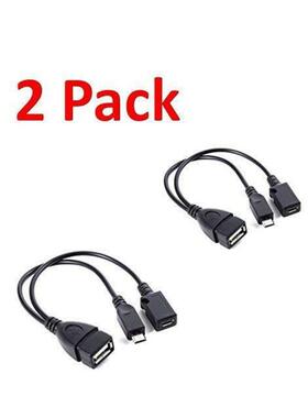 2 Pack Usb Port Termnal Adapter Otg Cable For Fre Tv 3 Or