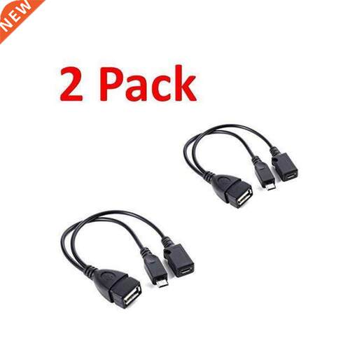 2 Pack Usb Port Termnal Adapter Otg Cable For Fre Tv 3 Or