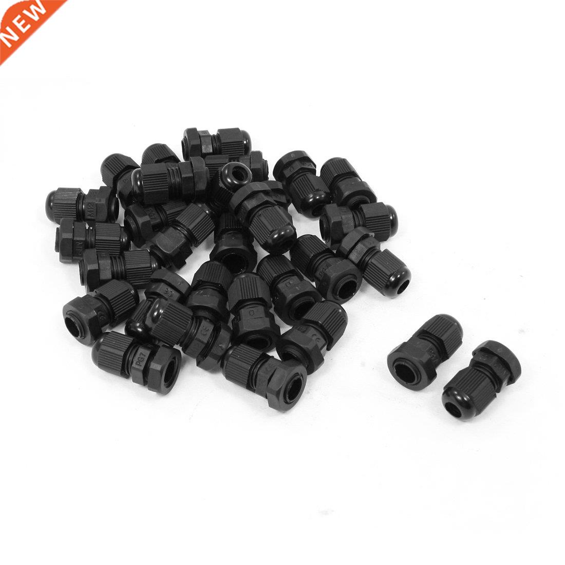 0Pcs PG07 mm to 6.5mm Diameter Cable Glands Fasteners