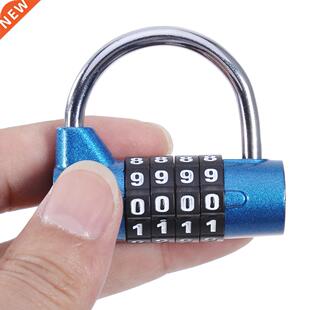 Resettable 4 Digit Safety Travel Luggage Coded Lock Cabinet