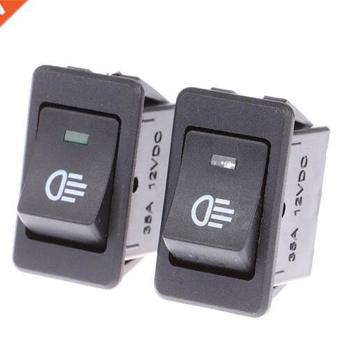 Rocker Switch ON-OFF 2 Position 4 Pins LED 12V 35A Automobil
