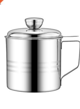 Pot de stockage d'huile en acier inoxydable | 1,2l, Pot