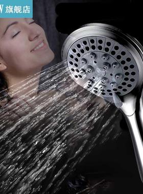 Bathroom Rainfall Rain Shower Head 5 Mode Nozzle Filter For