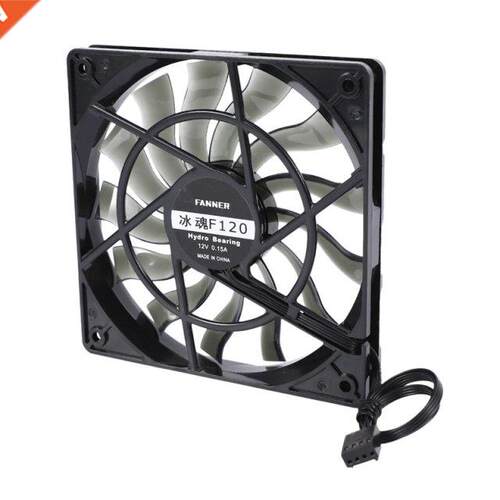 Thin 12mm Thickness 120X120X12mm 12V Desktop Computer Host Q