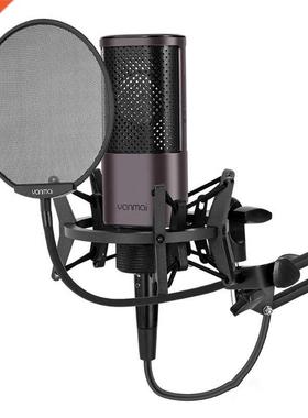 Portable Gaming Microphone Condenser Microphe Compatible wit