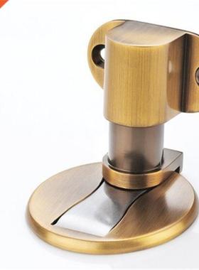 Adjustable Door Holder Alloy Magnetic Door Stopper Non-punch