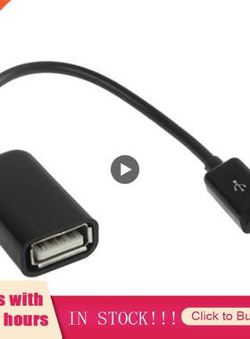 16cm Micro USB OTG Host Cable 1 Input Male To 2 Output Fema