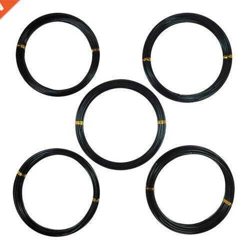 Anodized Aluminum Bonsai Training Wire 5-Size Starter Set-1.