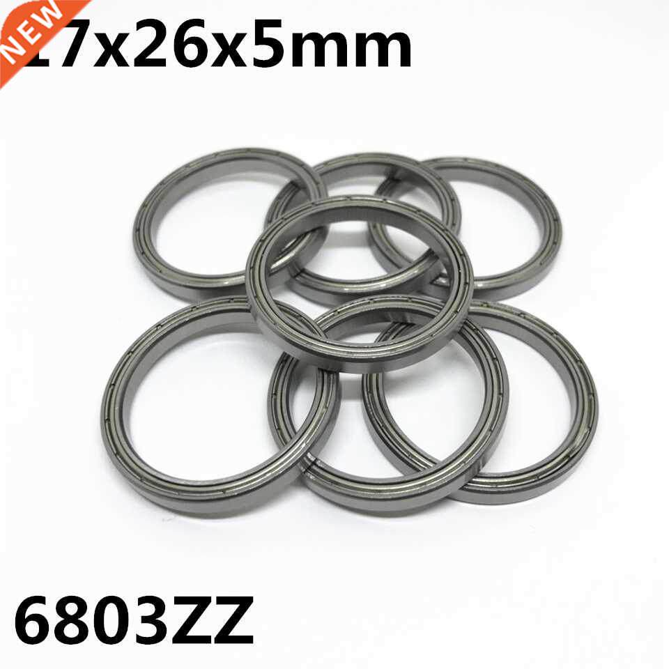 50pcs 6803ZZ 6803-2RS The high quality of ultra-thin deep gr