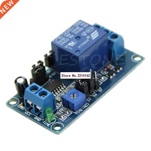 DC 12V Delay Relay Delay with Timer Turn on Delay Turn off S