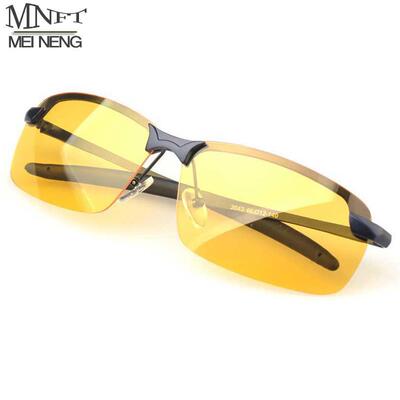 MNFT Men s Silver/Black Alloy Frame Driving Outdoor Sport