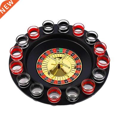 Bar Funny Tools Russia Turntable Shot Glass Drinking Game 16