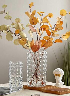 Flower Vase Home Decoration Glass Vase Living Room Accessori