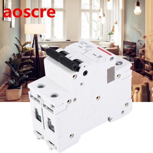 2P+N AC MCB Mini Circuit breaker 400V GYM9 residual circuit
