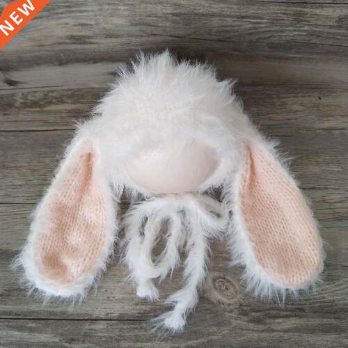 Newborn Baby Boy Girl Cute Hats Baby Rabbit Ears Hat Infant